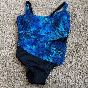 Great Lengths wrap sash tank Swimsuit